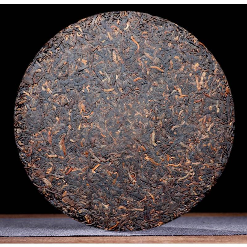 HelloYoungTea Bulang Mountain Ripe Pu-erh Tea Ancient Tree Premium Yunxiang Cake 357g
