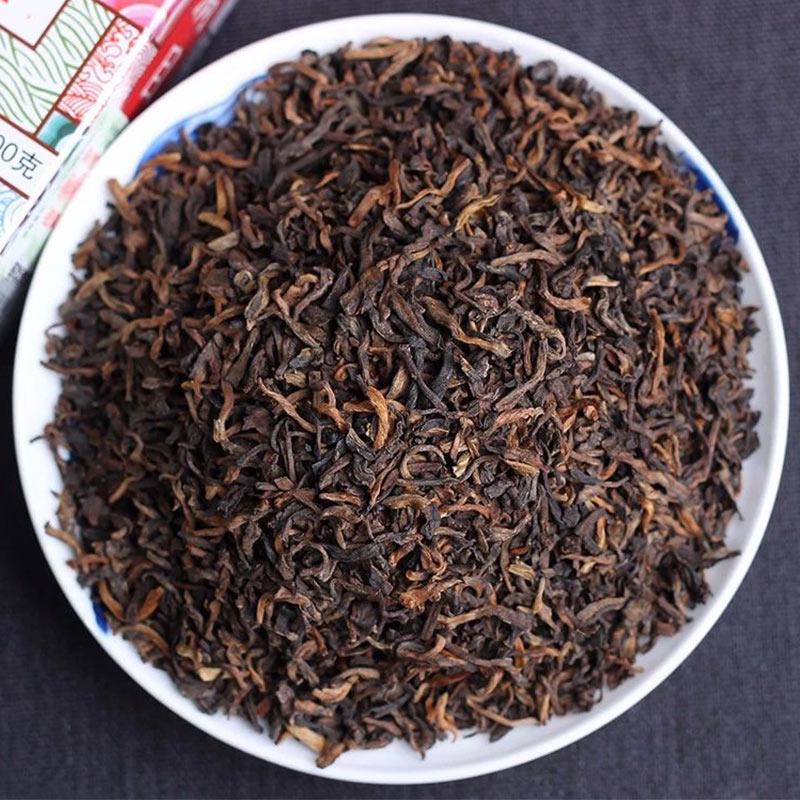 HelloYoungTea Laotongzhi 2018 Ripe Pu'er Haiwan Shu Pu'er Loose Tea 100g