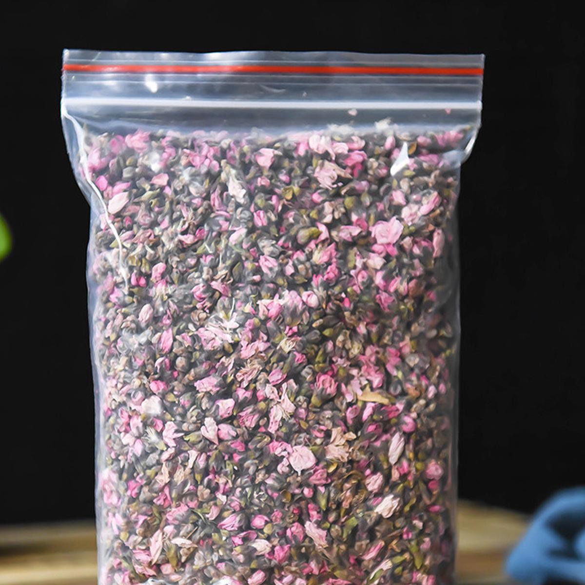 HelloYoungTea New Flower Tea Premium Fresh Peach Blossom  Dried Peach Bulk Chinese Health Care