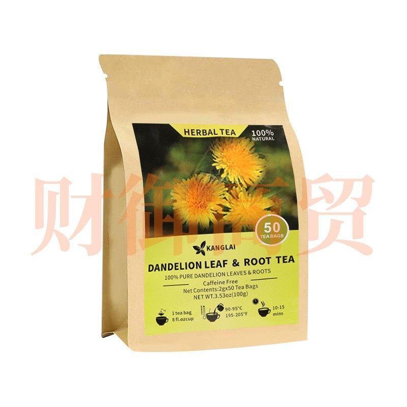 2023 FullChea - Dandelion Root Tea Bags, 100 Teabags, 2.5g/bag