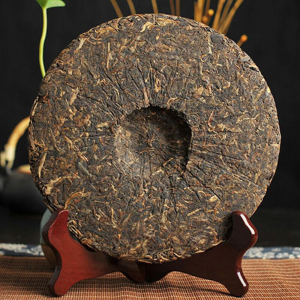 HelloYoungTea Nanqiao 753 Menghai CheFoNan Yunnan Qi Zi Bing Cha Pu-erh Tea Cake 2007 357g Raw