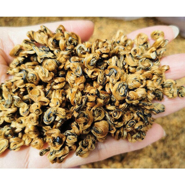 HelloYoungTea 50g Fengqing Dian Hong Tea Yunnan Dian Hong Tea Biluochun 1.7oz