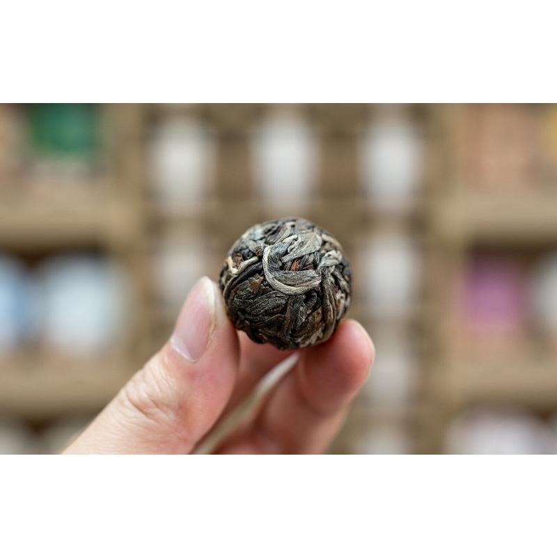 500g 8g chacun Yiwu Dragon Pearl Pu-erh Raw Tea Handmade Dragon Pearl Tuocha