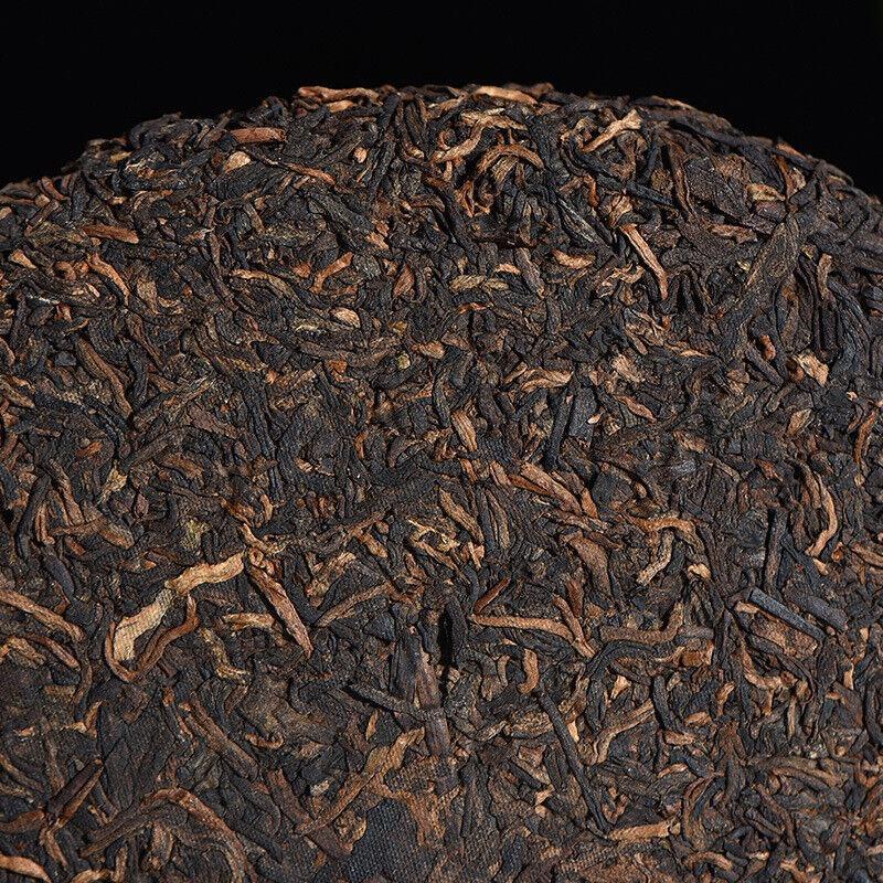 357g YikuChun Tea Leaves XiaoduSai Ancient Tea Pure Material Pu'er Ripe Tea Cake