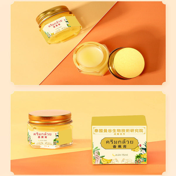 Natural Banana Oil Anti-Drying Crack Foot Cream Heel Cracked Repair Cream Removal Dead Skin Hand Feet Care 1 Box 20g