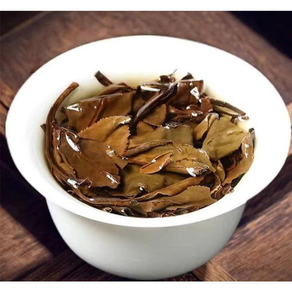 357g 2023 Aged White Tea Pu'er White Tea Fuding Tea Cake Rich Aroma Tea cake 357克 2023年陈年白茶 普洱白茶 福鼎茶饼 香气浓郁茶饼