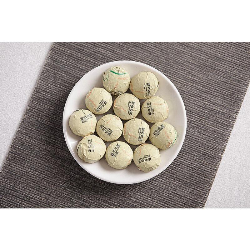 500g Yunnan Pu'er Tea Golden Classic Glutinous Small Tuo Tea Mini Ripe Tea