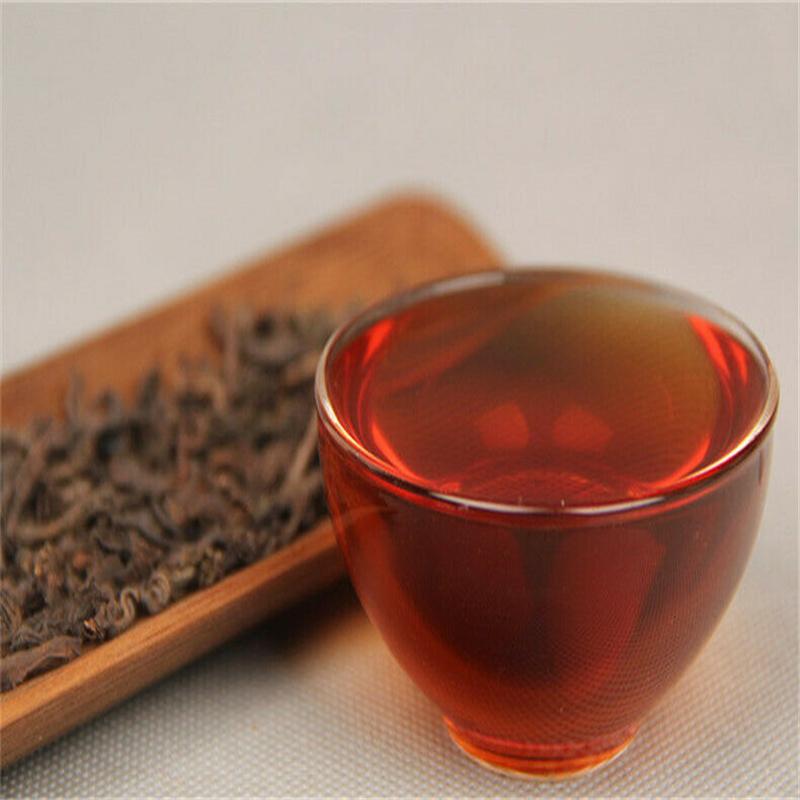 HelloYoungTea Black Tea Organic Puer Tea Boxed Ripe Pu-erh Loose Old Tree China Health 120g