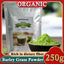 HelloYoung Unsweetened Premium Organic Barley Grass Powder 250g for lose weight barley powder pure organic body detoxification