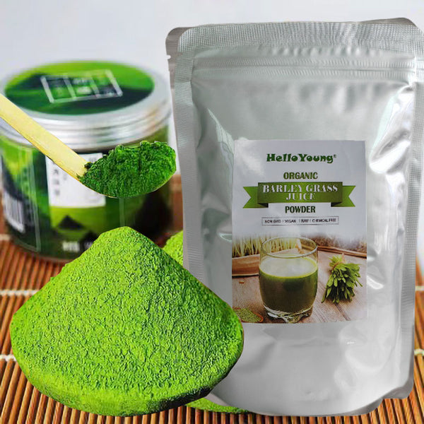 HelloYoung HelloYoung Barley Grass Juice Powder 100% ORGANIC Certified Pure