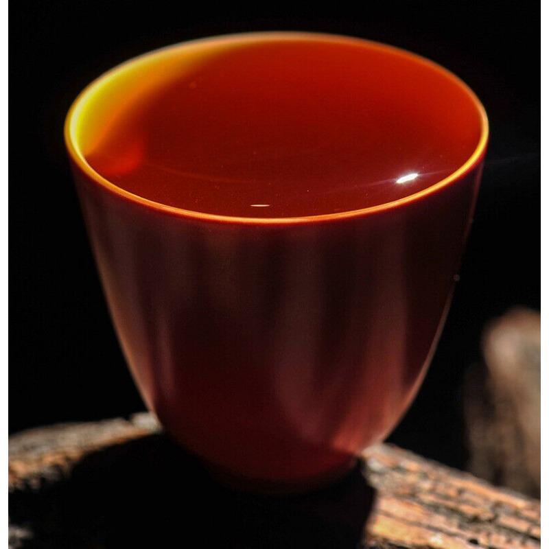 357g Brown Mountain Ancient Tree Ripe Tea Cake Yunnan Pu'er Ripe Tea