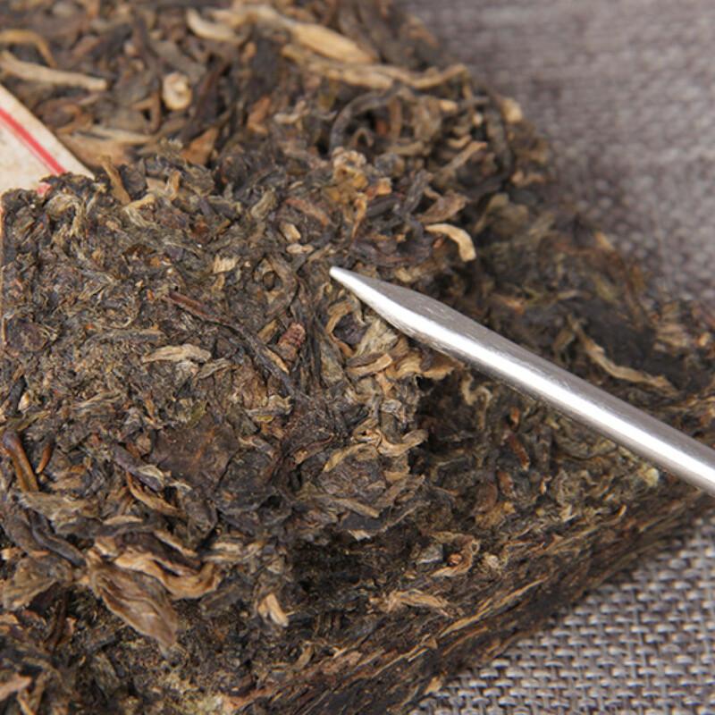 HelloYoungTea Premium Gold Award Yunnan Pu erh Brick Tea Natural 250g Gift