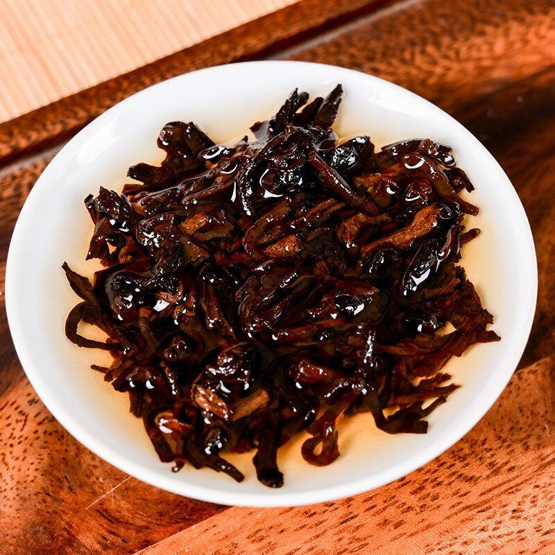 HelloYoungTea 357g Yunnan Collection Pu'er Tea Brown Old Tree Ripe Tea Cake Tea Cake