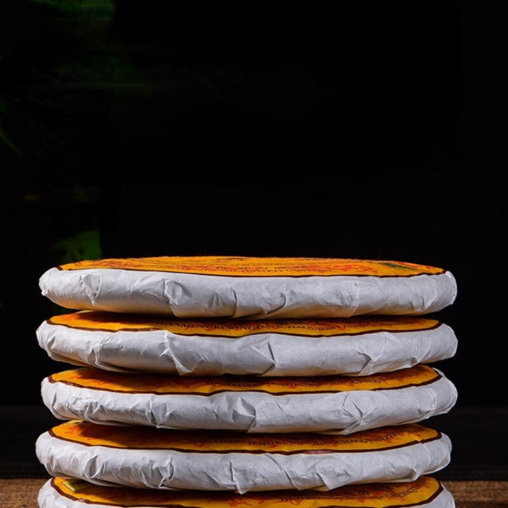 HelloYoungTea 200g Yunnan Puerh Tea Cake High Quality Old Tree Ripe Black