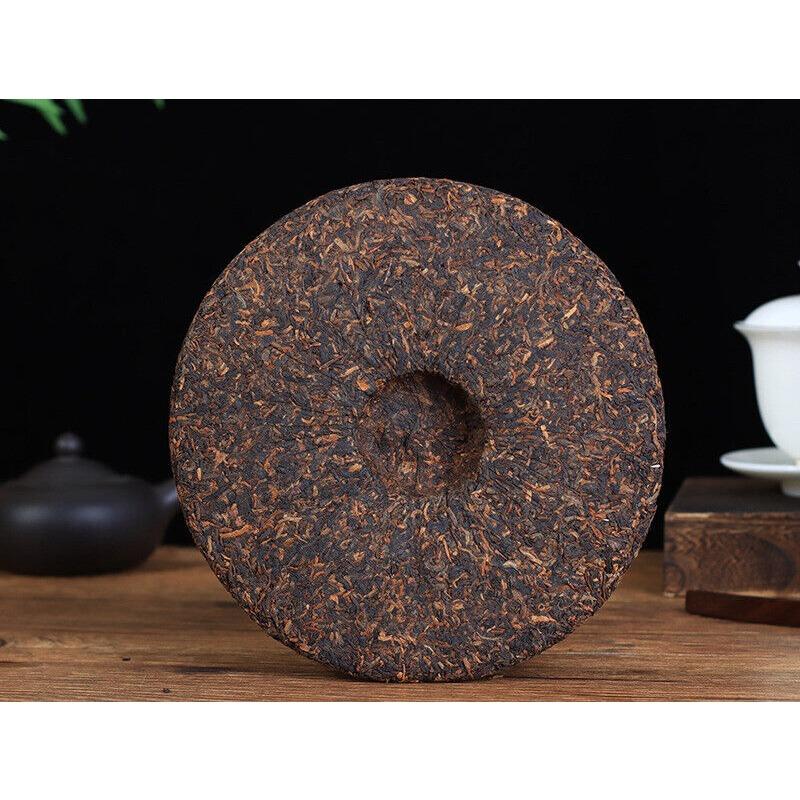357g Ripe Puerh Tea Cake Yunnan Tea Cake