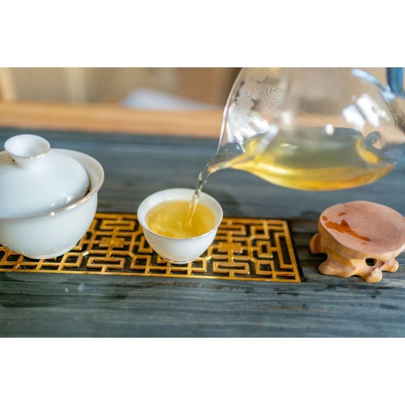 HelloYoungTea 1kg/strip Yunnan Ancient Spring Tea Column Xigui Dragon Column Pu-erh Raw Tea
