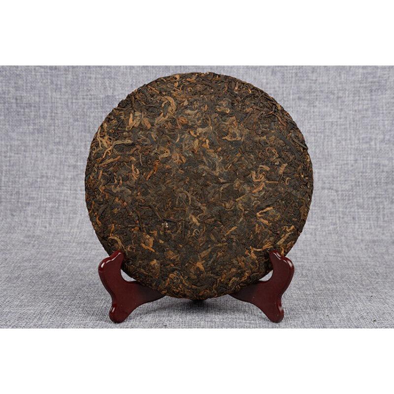Yunnan Pu'er Ripe Tea 357g Big Golden Bud Ripe Puerh Tea Cake