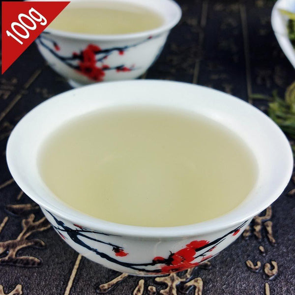 HelloYoungTea 5A Superfine Xihu Longjing Dragon Well Tea 100g Gift Pack