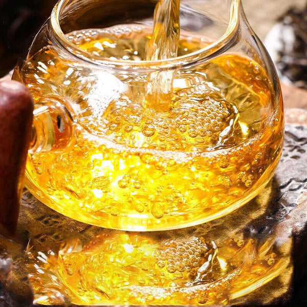 HelloYoungTea Xinyihao Yiwu Mintang Pu'er Raw Tea: Yunnan Ancient Tree Loose Tea for Daily Delight