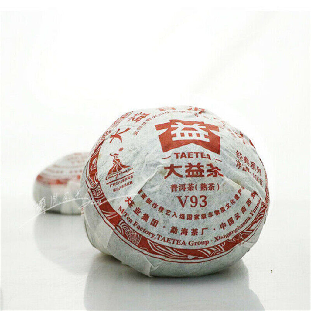 HelloYoung Tuo Cha Puer Ripe Tuocha * Pu Erh V93 Tea Menghai Dayi Ripe Pu-erh Tea
