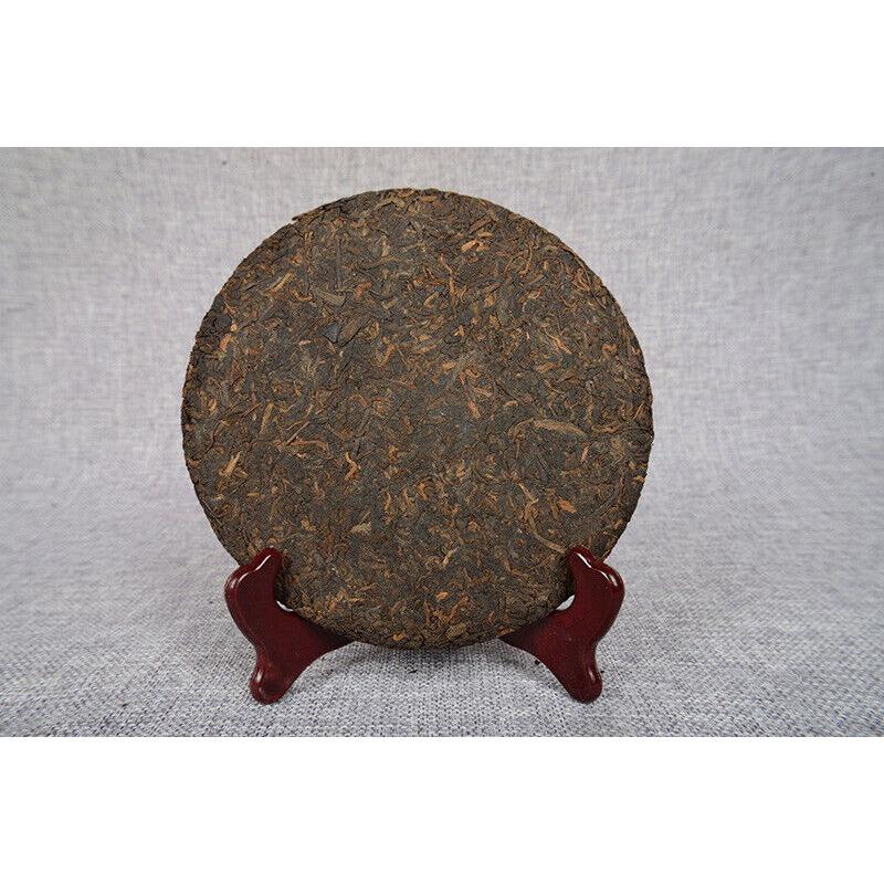 Yunnan Pu'er Ripe Tea Cake Pu'er Ripe Tea 357g Golden Bud Tea Cake