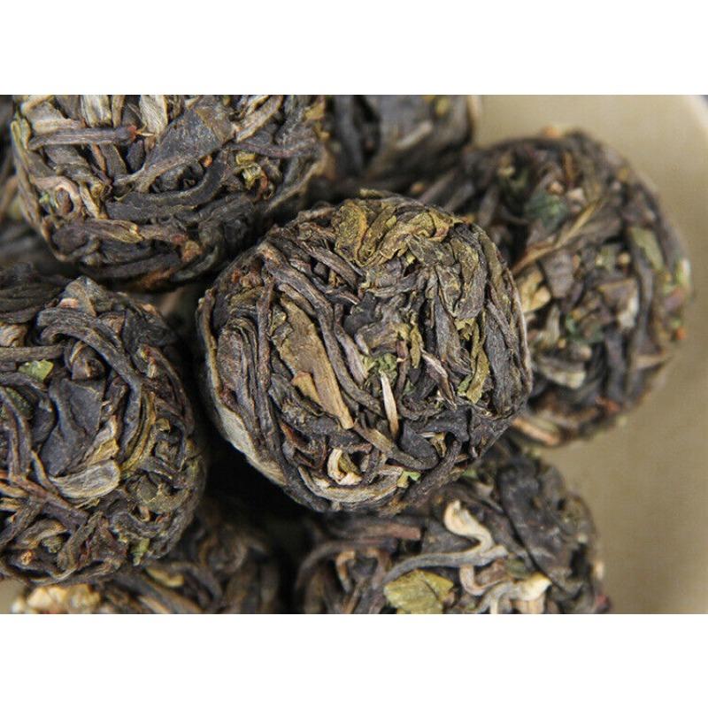 Glutinous Rice Fragrance Pu'er Raw Tea Dragon Pearl 500g Pu'er Tea Tuocha