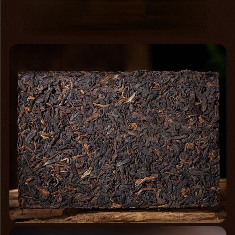 HelloYoungTea 250g Puerh Ripe Tea Brick Collection Cooked Pu-erh Tea Yunnan Old Tree Pu'er Tea
