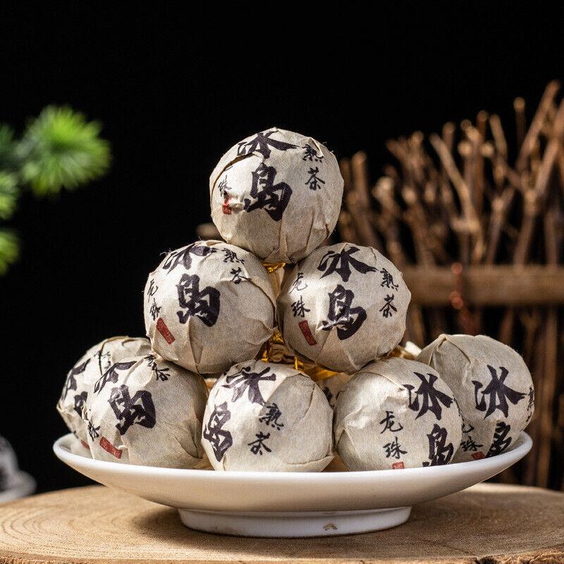 HelloYoungTea Yunnan Pu'er Raw Tea Dragon Pearl Tea Lincang Iceland 500g Raw/ripe Pu'er Tea