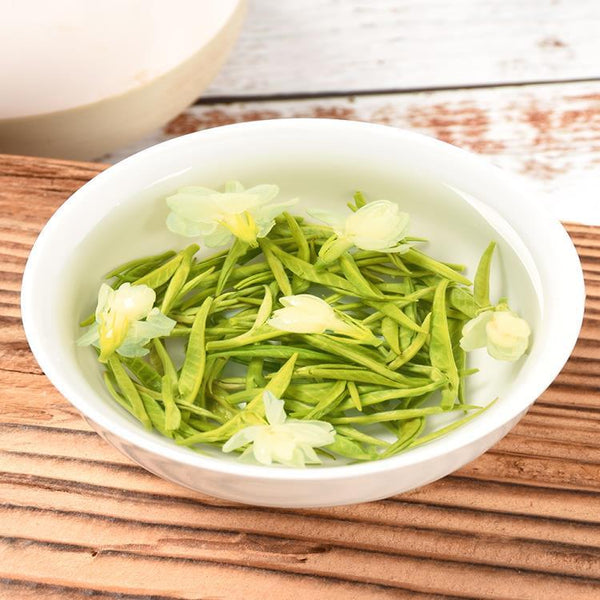 HelloYoungTea Jasmine Pearl Tea - Jasmine Dragon Pearls Green Tea with Delightful Aroma 125g/200g/400g