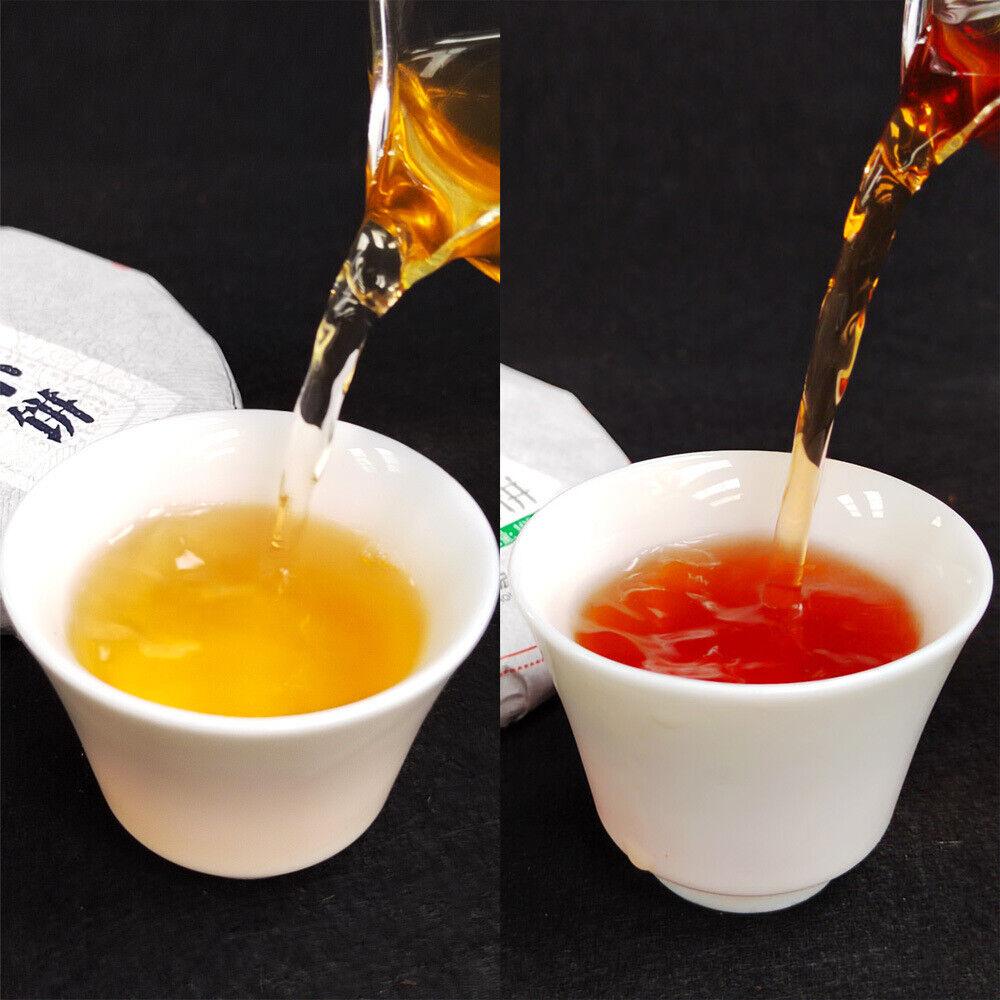 Pu'er Tea 100g Small Cakes Yiwu Pu'er Raw Tea Banzhang Ripe Tea Cake Yunnan Tea