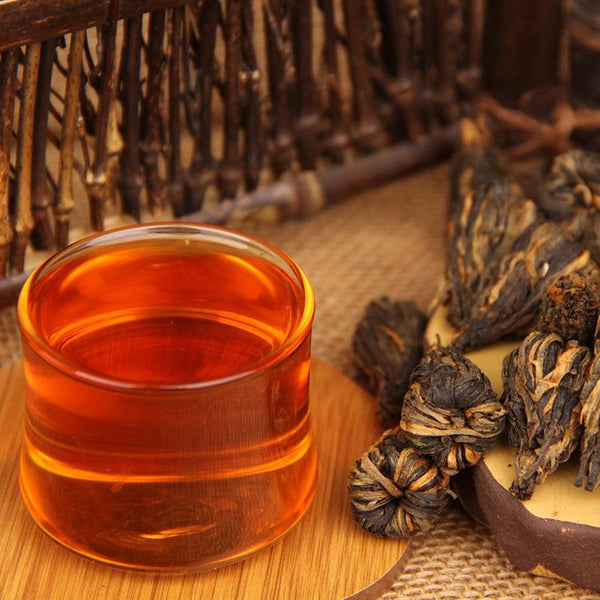 HelloYoungTea Chinese Yunnan Red Tea Handmade Red Tower Black Tea Special Grade Black Tea
