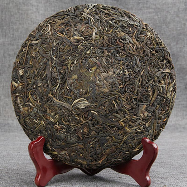 HelloYoungTea Yunnan Ancient Tree Puer Tea Cake 357g Menghai Qizi Collection