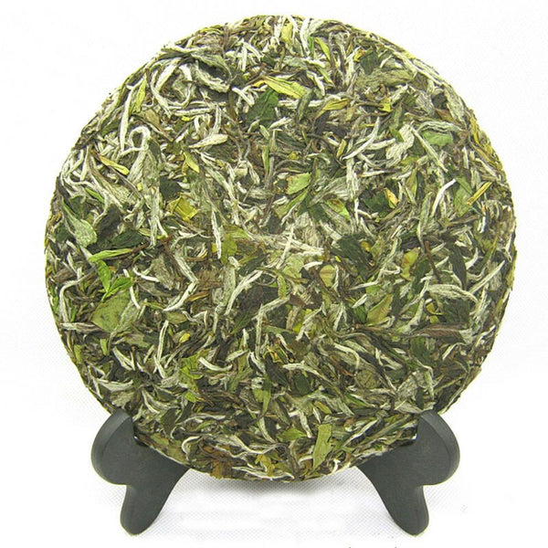 HelloYoungTea Sessile Silver Needle White Tea Cake Chinese Puer 350g