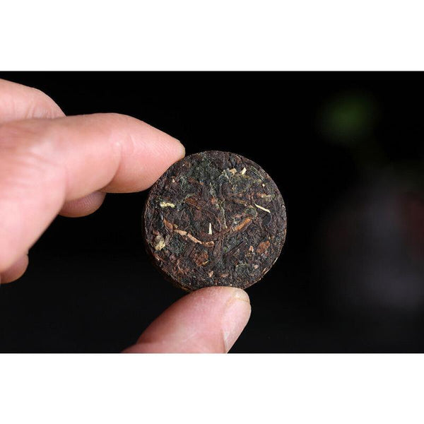 HelloYoungTea Yunnan Puer Small Tuocha Ripe Tea Original Mini Tuocha Small Round Tea Cake 500g