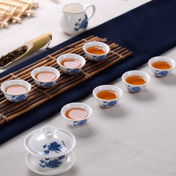 CJ189 Chinese Kung Fu Tea Set Drinkware Purple Clay ceramic Binglie include Tea pot Cup, Tureen Infuser Tea Tray Chahai