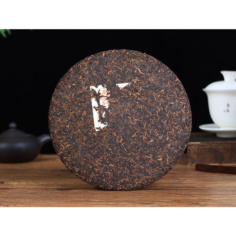 357g Ripe Puerh Tea Cake Yunnan Tea Cake