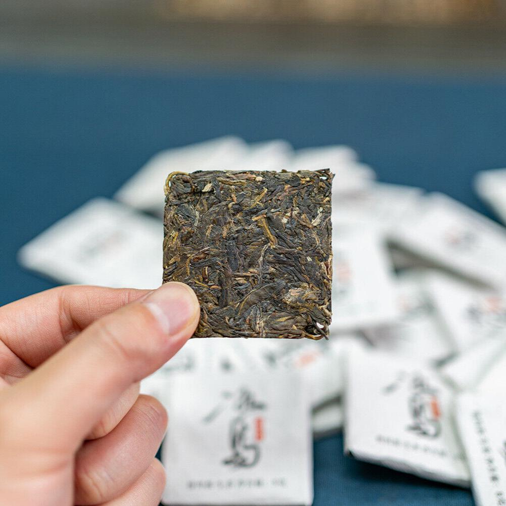 500G Yunnan Puerh Raw Tea Icelandic Thin Slices Small Square Slices Orchid Aroma