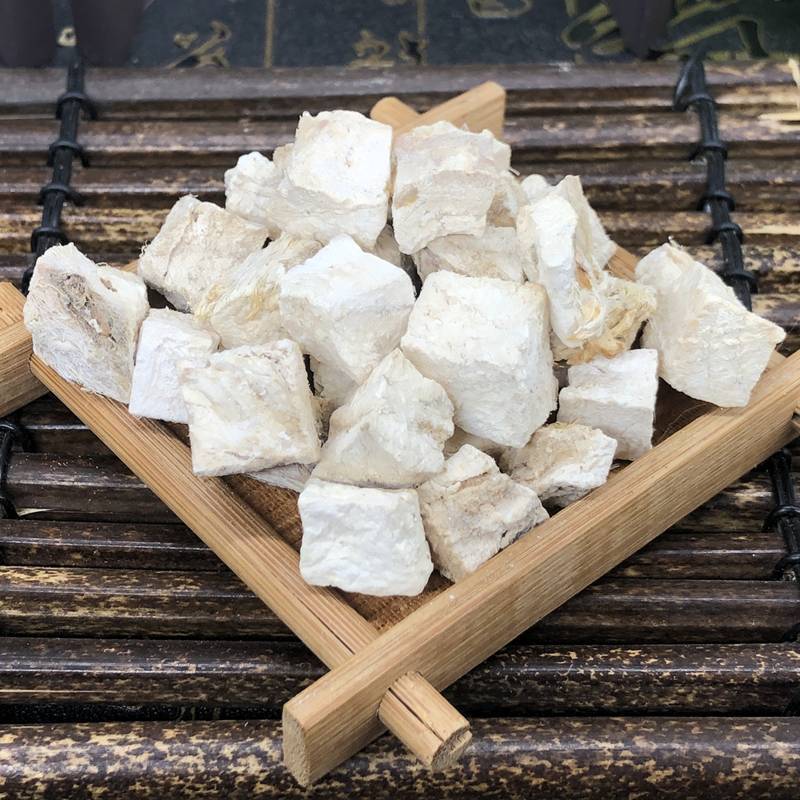 HelloYoungTea Fresh Wild Pueraria Lobata Dried Kudzu Cubes Soaked in Wine and Water Herbal Tea
