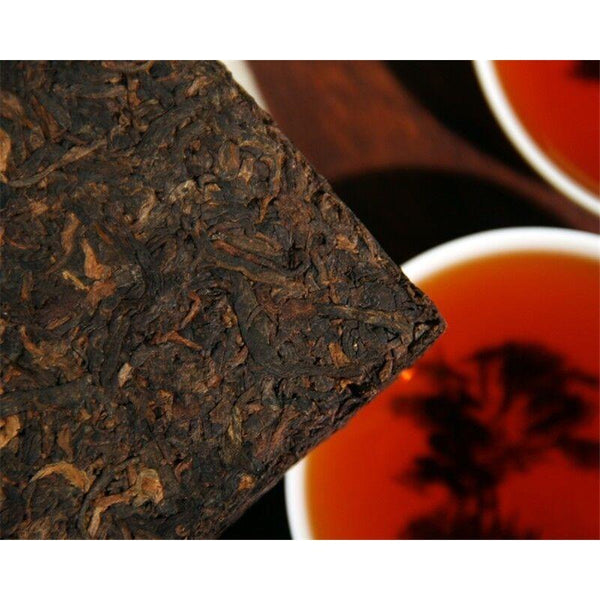 HelloYoungTea Pu Erh Tea Puerh Tea 200g Premium China Yunnan Old Banzhang Puer Brick Black Tea