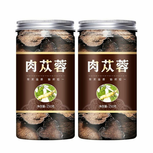 HelloYoungTea 250g Organic Cistanche Tubulosa Slices Desert Ginseng Men's Vitality Tea