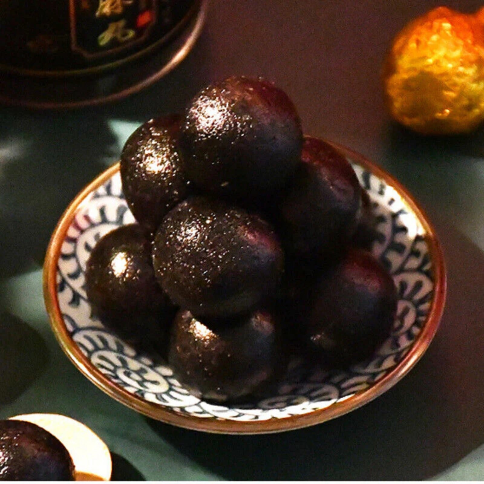 Black Sesame Balls Top-Grade Health Herbal Pills Heizhima Chinese Casual Snack