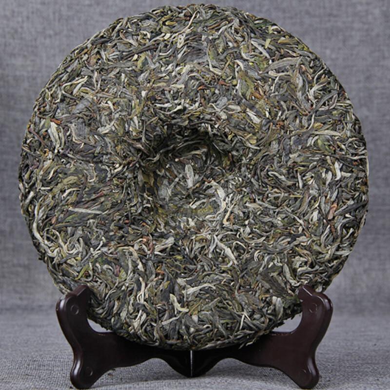 HelloYoungTea Ancient Tree Yunnan Puerh Green Tea Cake 357g Gift