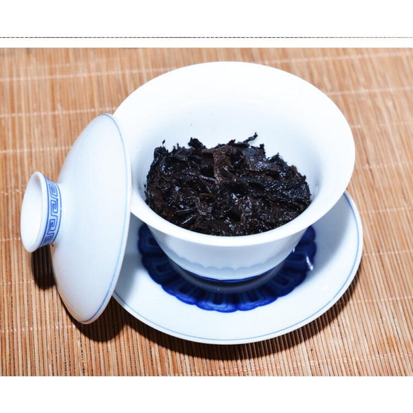 HelloYoungTea Yunnan Old Tree Pu-erh Tea 357g Early Spring Ripe Puer Cake Healthy Black Tea