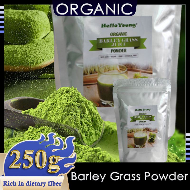 HelloYoung HelloYoung Imported Unsweetened Premium Organic Barley Grass Antioxidant-Rich, Energy Booster Organic Grass Powder Main image