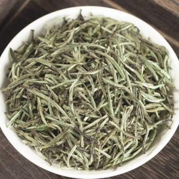 HelloYoungTea 100g (3.5Oz)  White Silver Needle Canned Loose Tea Fuding White Tea