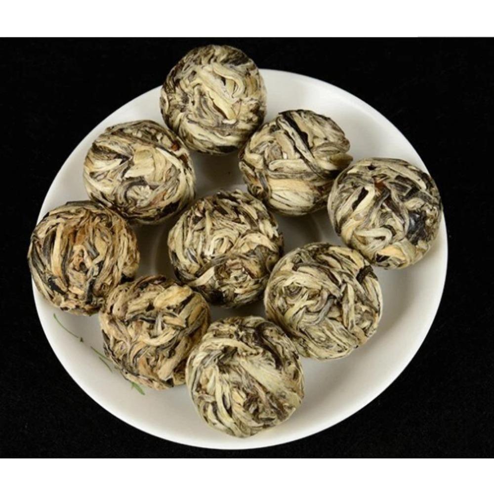 1000g Da Bai Hao Ball-Shaped Bai Hao Yin Zhen Handmade Silver Needle White Tea 1000克大白毫球型白毫银针手工银针白茶