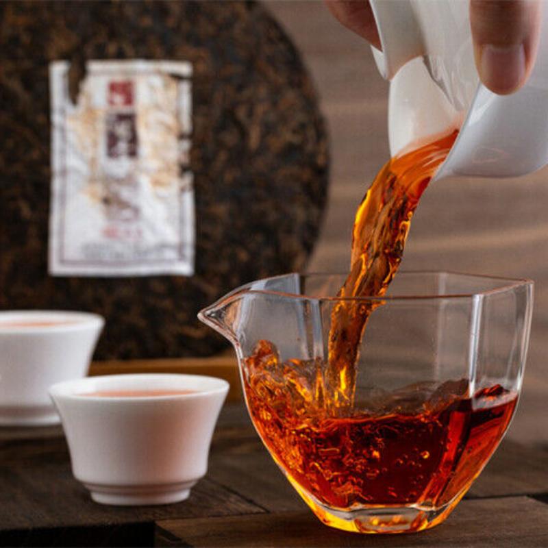 HelloYoungTea BEST Mengku Rongshi 2020 Shu Puer Mu Ye Chun Xiang Pu'er Ripe Pu-erh Tea 357g