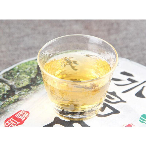 HelloYoungTea Pu'er Raw Tea Iceland Ancient Tree 357g Yunnan Tea Cake