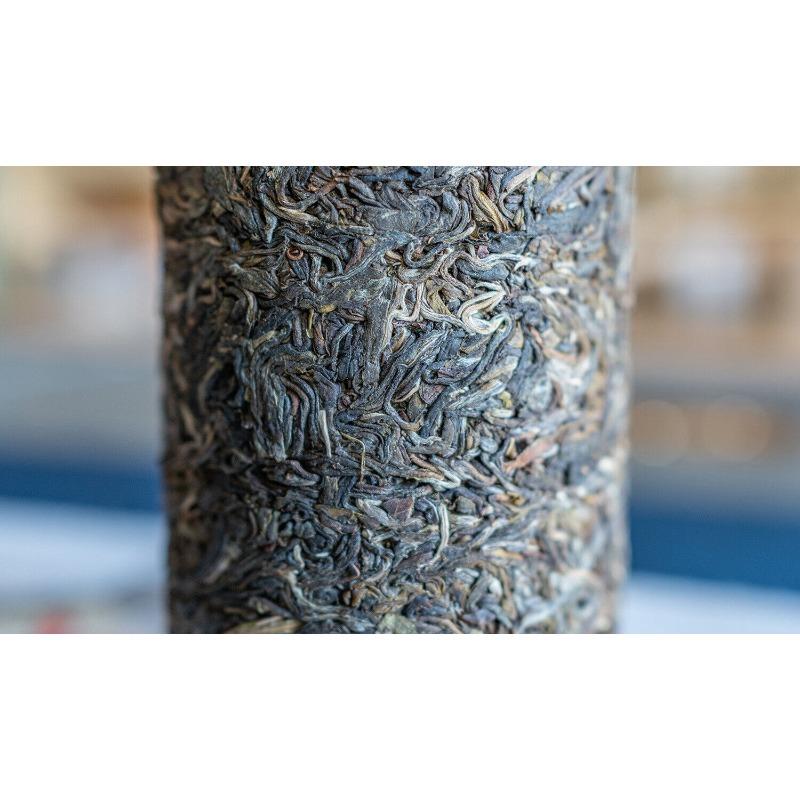 HelloYoungTea 1kg/strip Yunnan Ancient Spring Tea Column Xigui Dragon Column Pu-erh Raw Tea