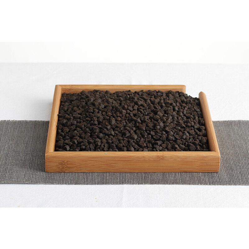 HelloYoungTea 500g Yunnan Pu'er Ripe Tea 09 Menghai Nuoxiang Tea Fossil New C1 Crushed Silver